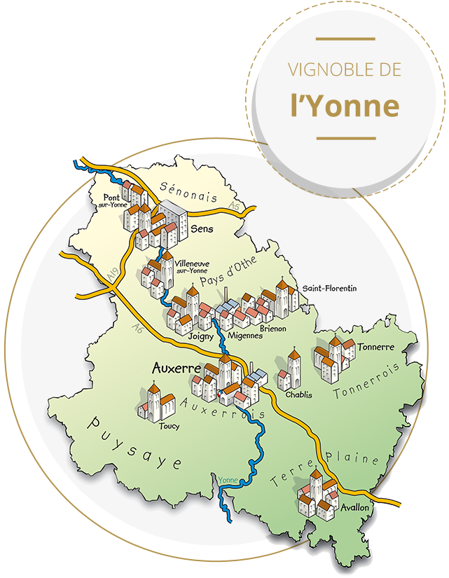 Vins locaux Auxerre, Vins locaux Joigny, Vins locaux Tonnerre, Vins locaux Chablis, Vins locaux Yonne (89), Vins locaux Vézelay 